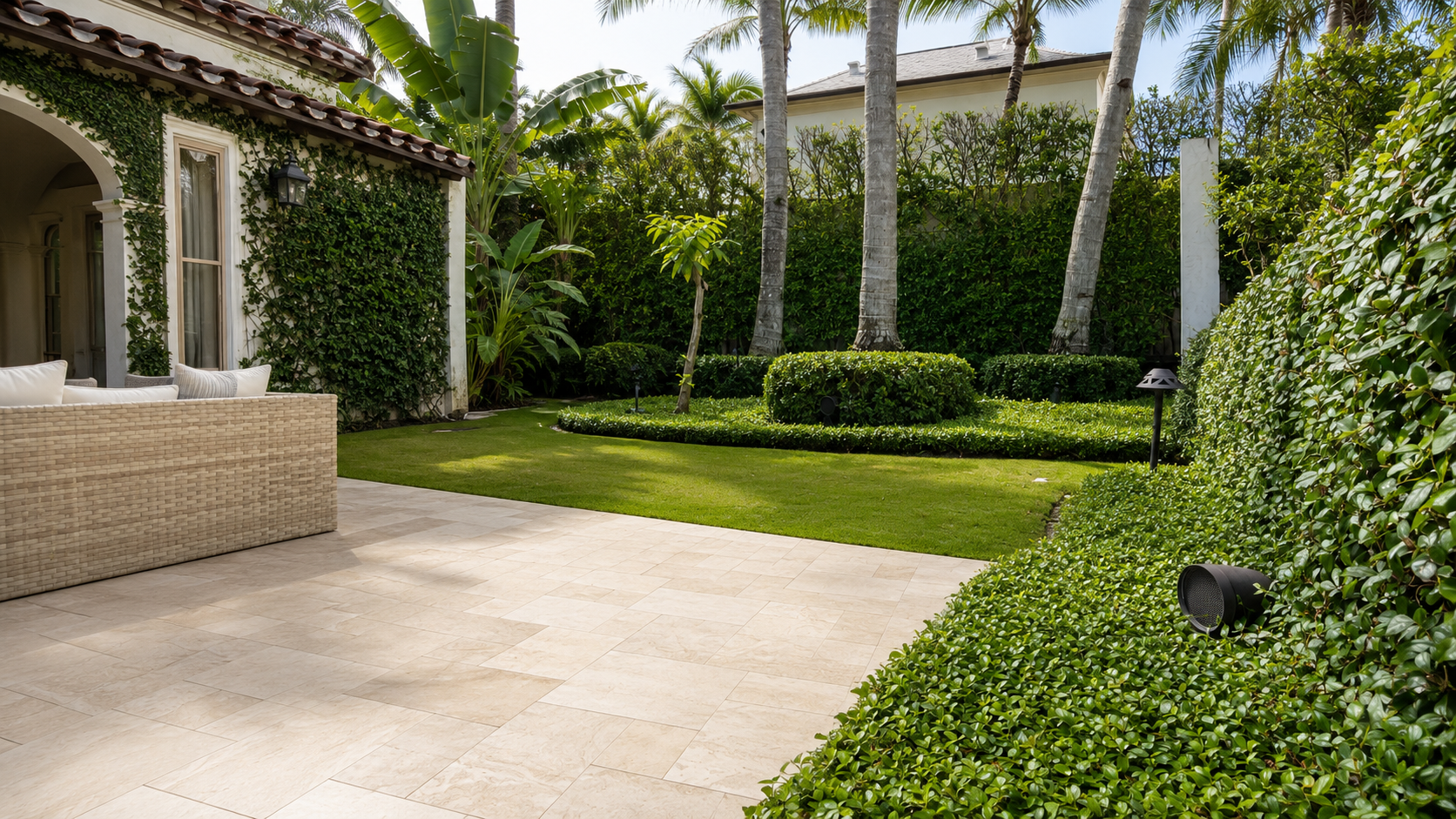 Palm Beach network and smart home environment within the residence.