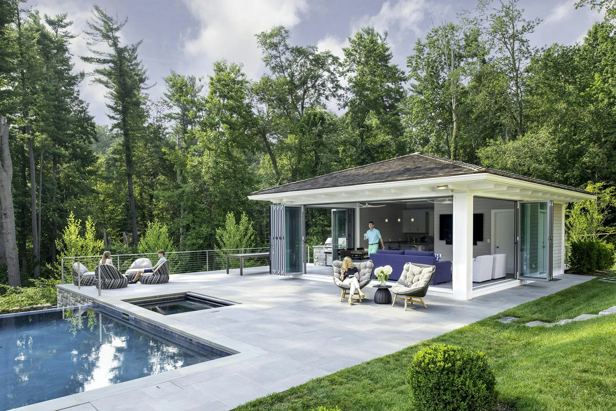 Contemporary residence where light, air and comfort are designed to support daily wellbeing.